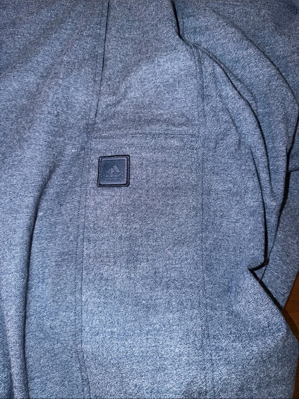 Adidas Men’s NWT  Fall Weight Textured Golf Pants. 42X32. Crew Navy.